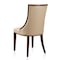 Manhattan Comfort Fifth Avenue Faux Leather Dining Chair (Set of Two) in Cream and Walnut DC008-CR - alternate 5